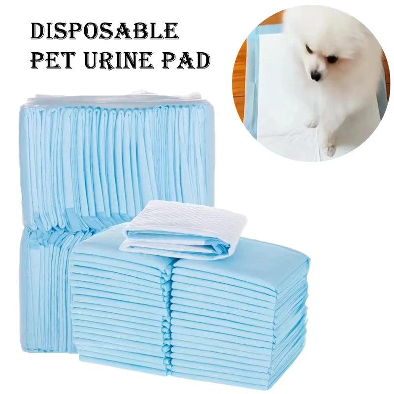 Disposable Puppy Training Pads | Super Absorbent, Quick Dry & Odor-Control Dog Pee Mats (100/50/40/20PCS)