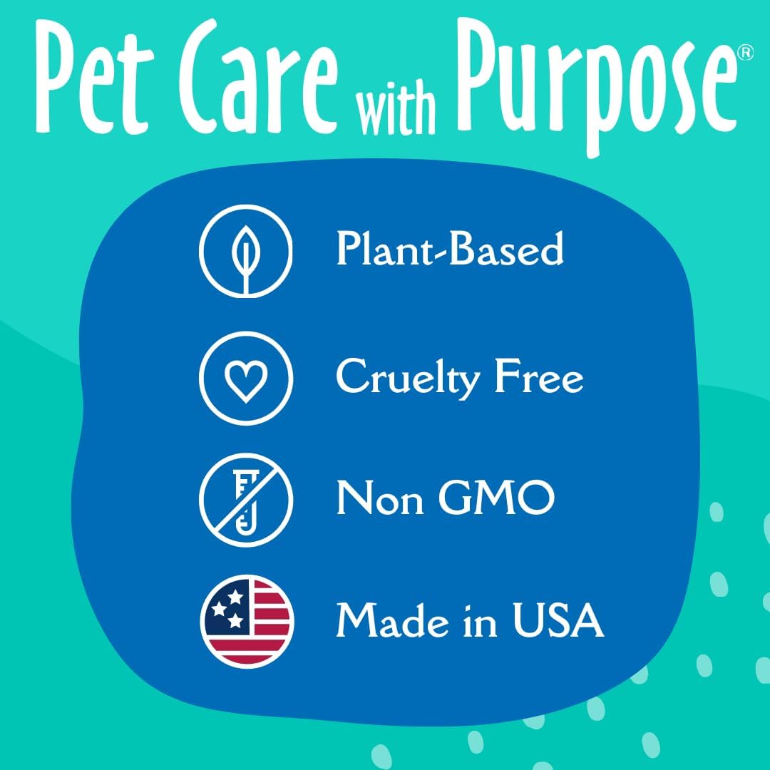 Oatmeal & Aloe Dog Shampoo and Conditioner Set - Relieves Itchy, Dry Skin, Made in the USA, Vanilla & Almond Scent, 16 Oz
