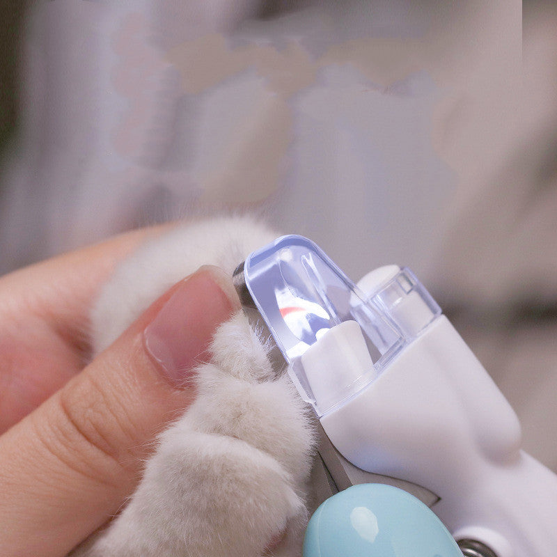 LED Electric Pet Nail Clippers & Grinder - Safe & Easy Dog & Cat Nail Care!