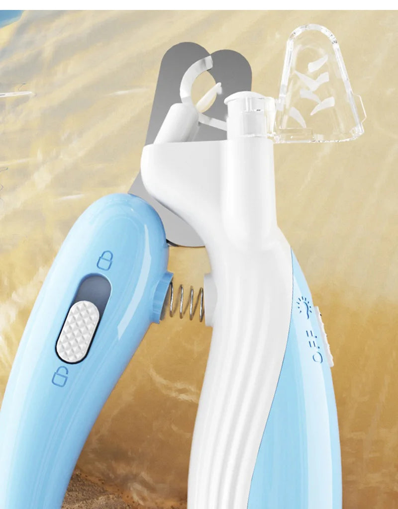 LED Electric Pet Nail Clippers & Grinder - Safe & Easy Dog & Cat Nail Care!