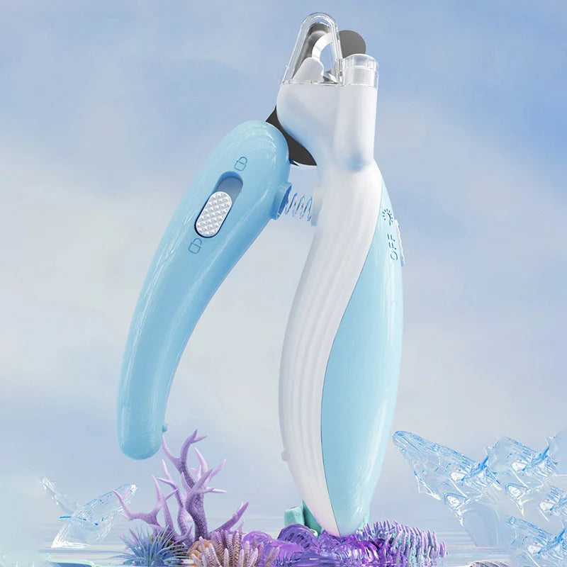LED Electric Pet Nail Clippers & Grinder - Safe & Easy Dog & Cat Nail Care!