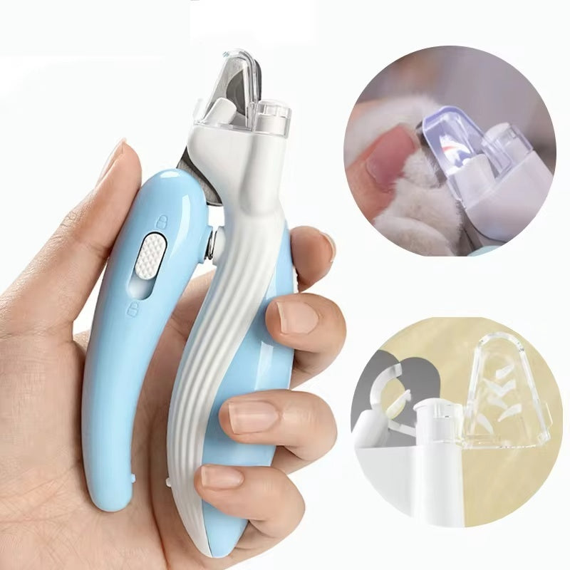 LED Electric Pet Nail Clippers & Grinder - Safe & Easy Dog & Cat Nail Care!