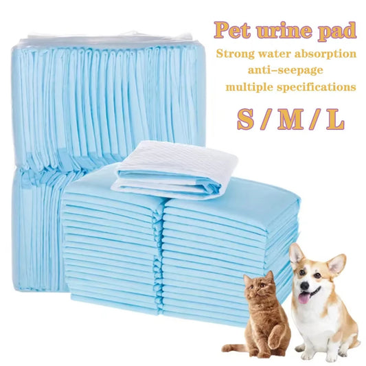 Disposable Puppy Training Pads | Super Absorbent, Quick Dry & Odor-Control Dog Pee Mats (100/50/40/20PCS)